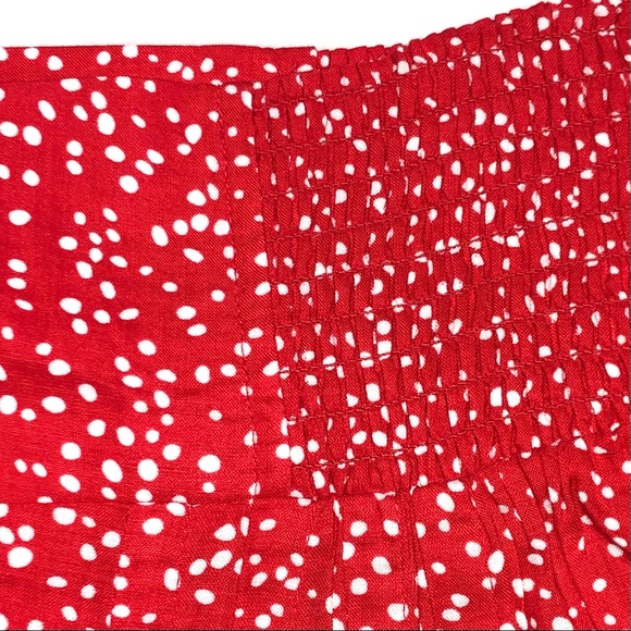 GAP Red with White Spotted Flowy Skirt - Picture 8 of 10